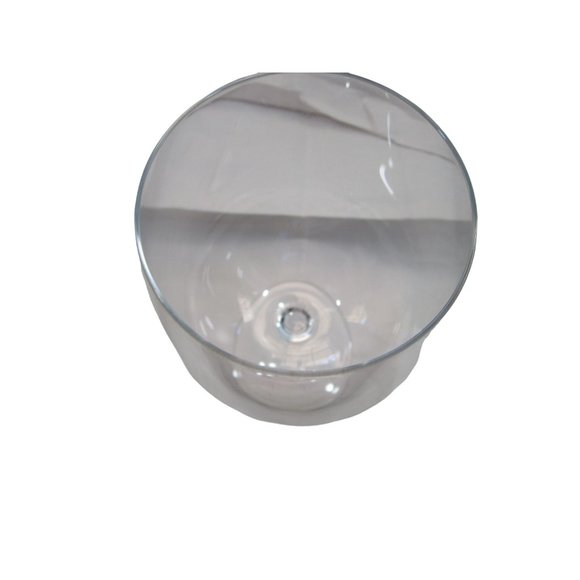 Tiffany Crystal Classic Home Burgundy Wine Pulled Stem Applied Foot EUC - Picture 11 of 16